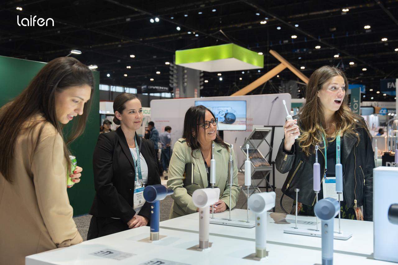 徕芬扫振电动牙刷亮相芝加哥IHA展，提供口腔护理新选择(图2)